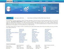 Tablet Screenshot of generaltradingindia.com